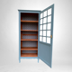Parisian wardrobe glazed blue gray