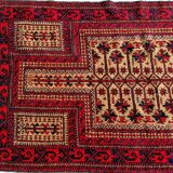 Old carpet Afghan-Baloch 150x92 cm