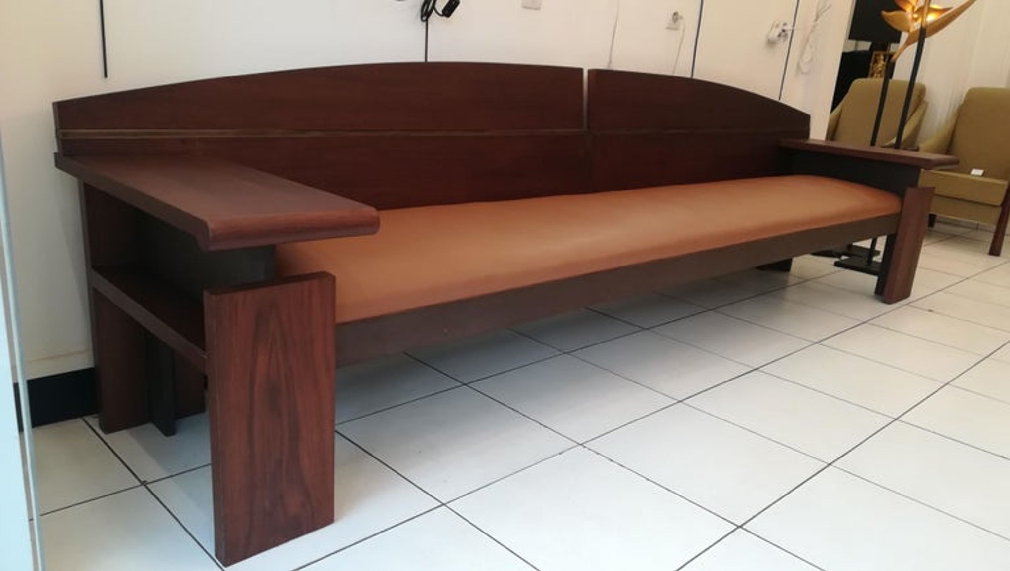 French Senate Bench, Luxembourg, 1972