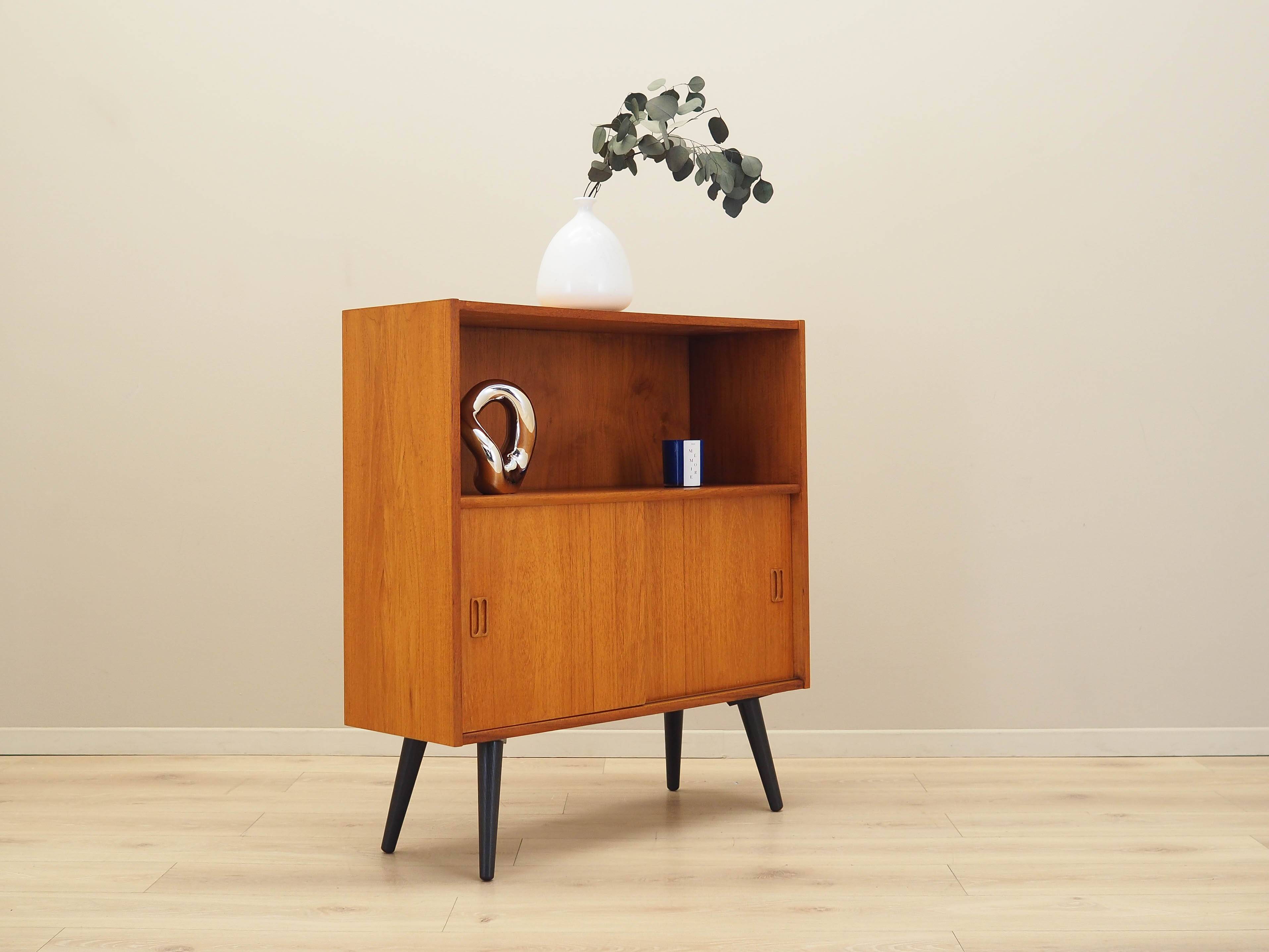 Teak bookshelf, Danish design, 1970s, made in Denmark.