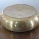 Round brass ashtray 60s 70s