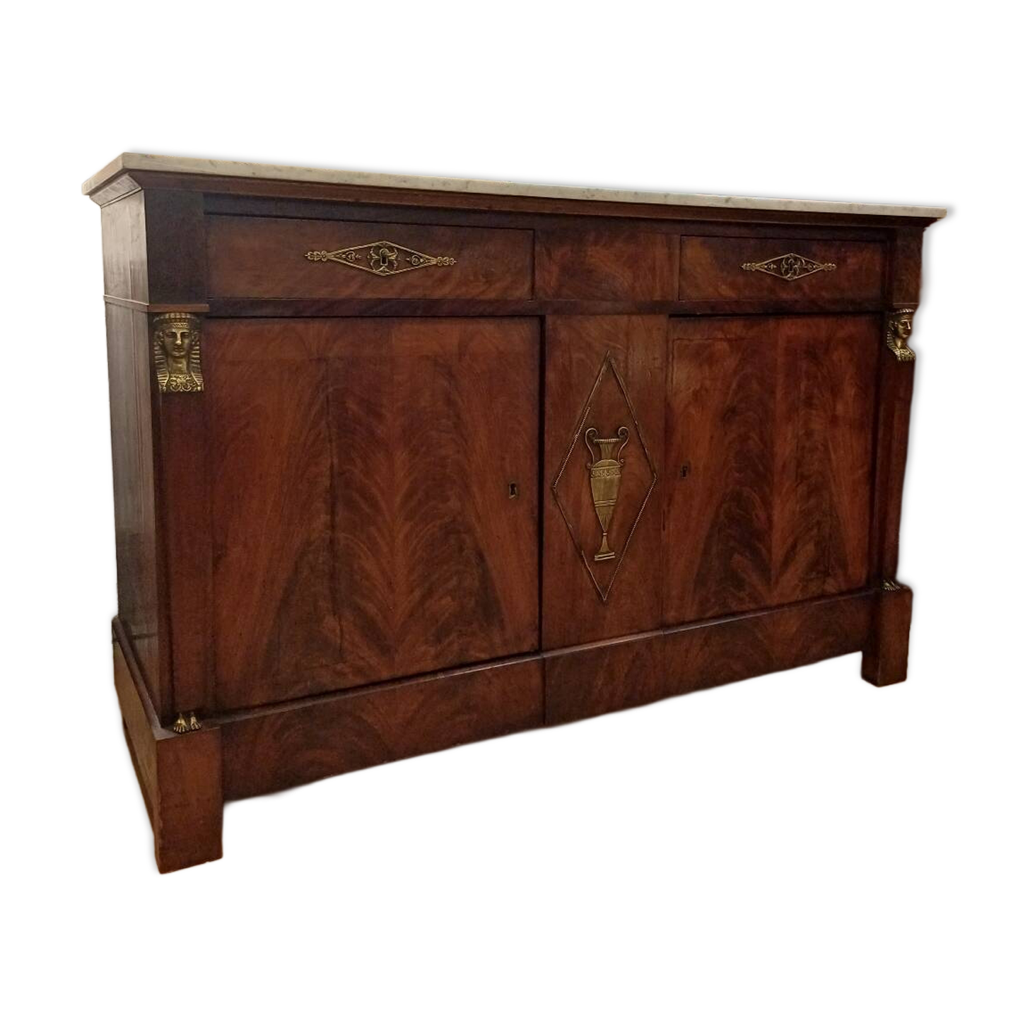 Empire period furniture, returned from Egypt in its original 19th-century condition