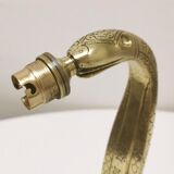 Bronze cobra lamp, 1950