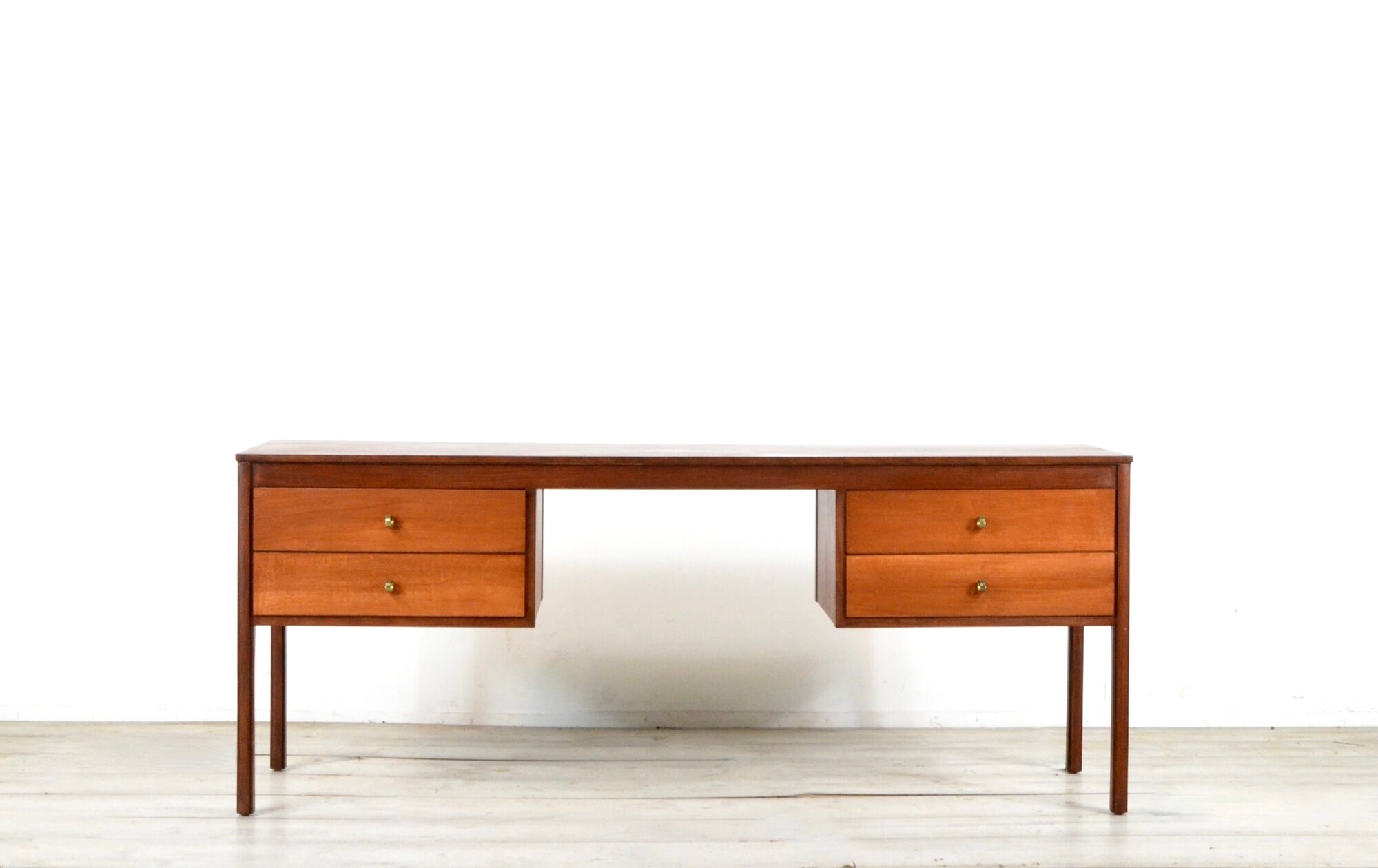 Midcentury Robert Heritage For Archie Shine Teak Desk