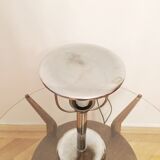 Lampe de table en acier art déco par Napako années 1930