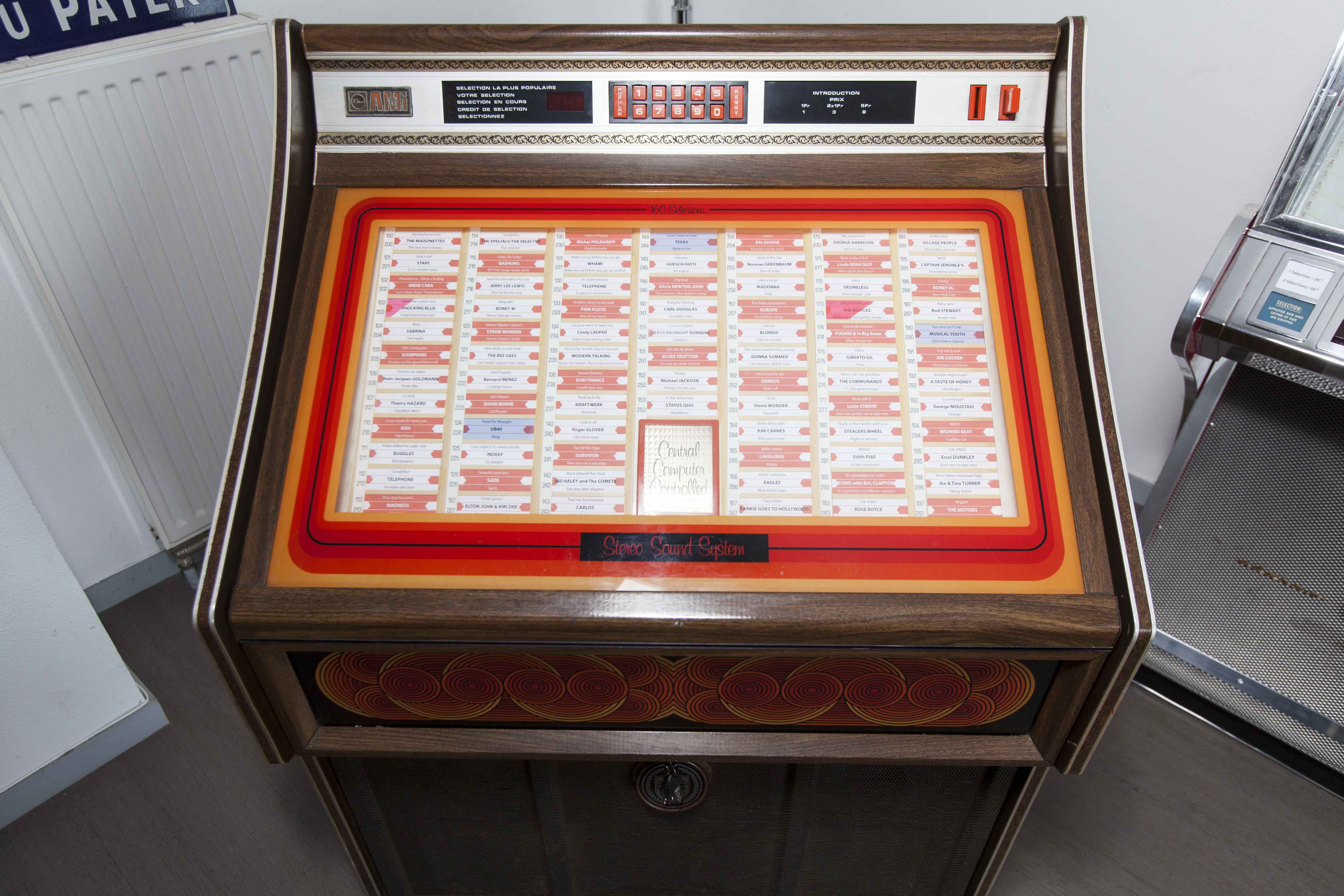 Jukebox rowe ami ri-3 jewel 1980 ready to use