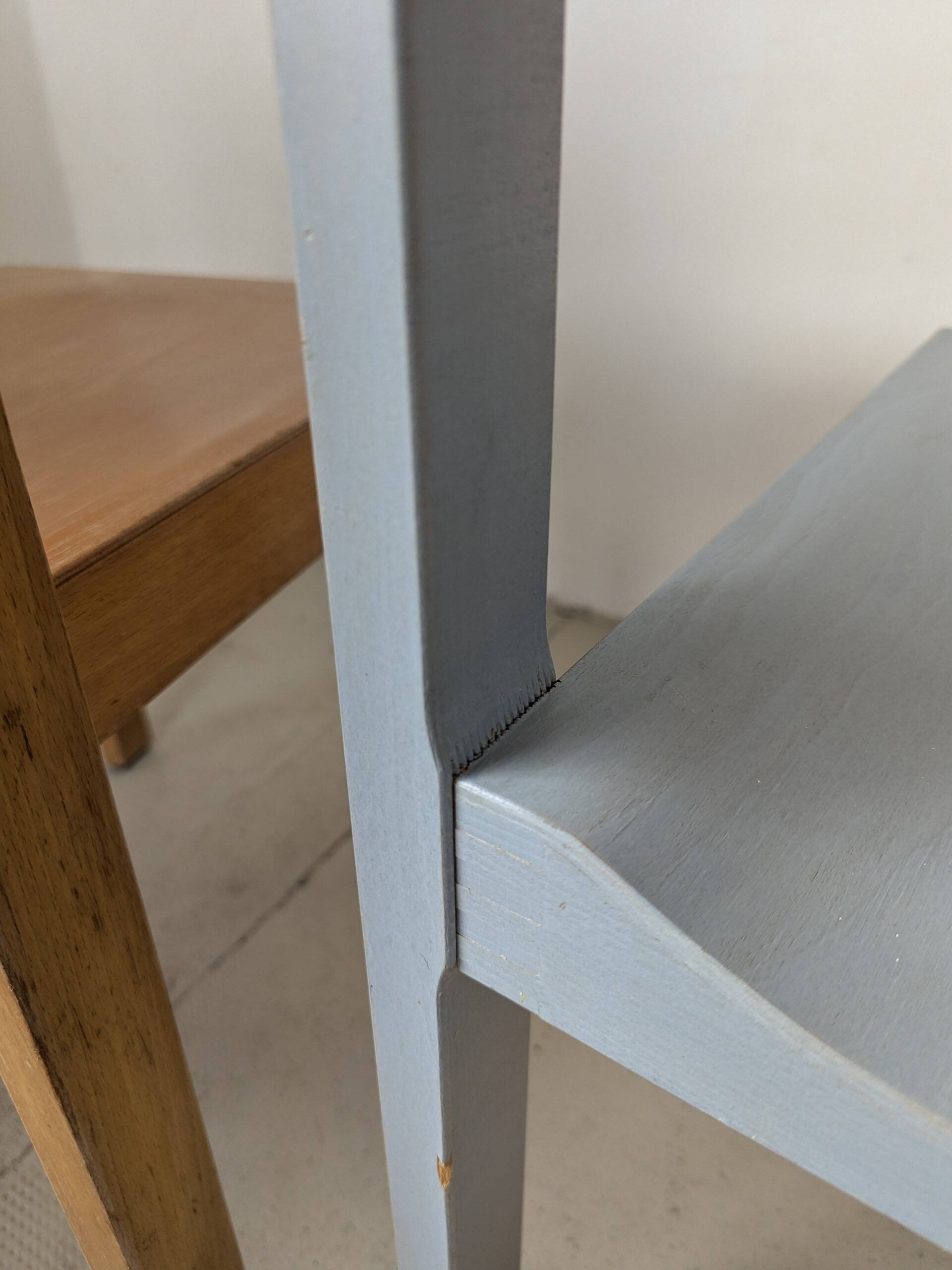 Set of 4 stackable chairs by Rainer Schell
