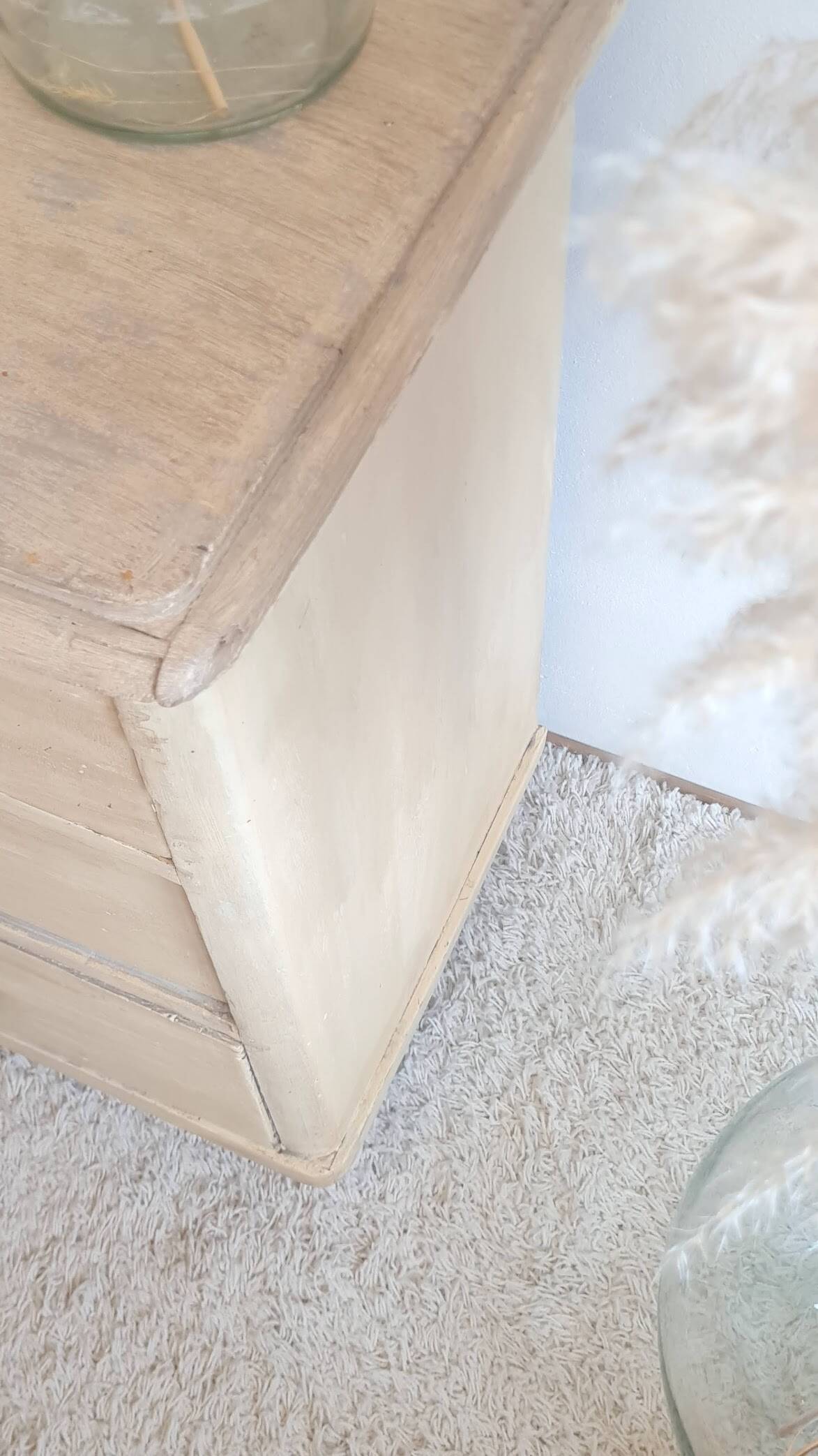 Commode ancienne de style anglais
