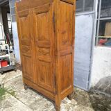 Armoire de ferme rustique en chêne et sapin