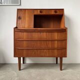 Danish teak secretary from the 60s