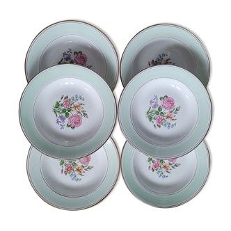 Set de 6 assiettes Amandinoise