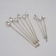Set of 9 spoons with long handle