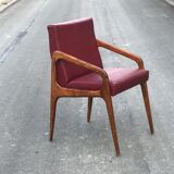 Vintage stella armchair design 1960
