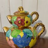 Colorful tea set from Vallauris