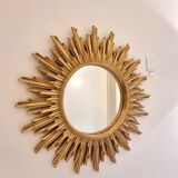 Gold color mirror
