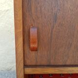 Library doors sliding vintage 50s