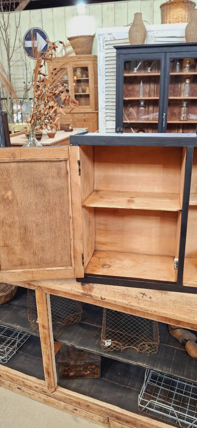 Antique shelf with doors