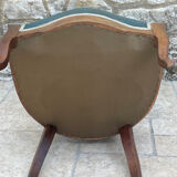 Napoleon III style mahogany armchair