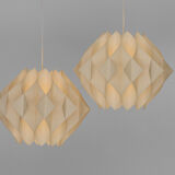 Hanging lamps "Butterfly" by Lars Shiøler for Hoyrup Ligh