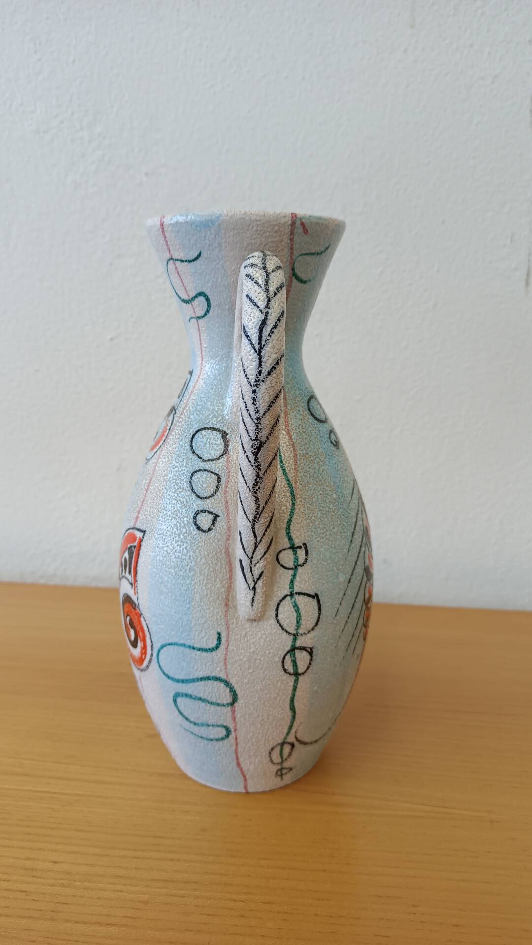 Italian ceramic pitcher