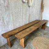 Pair of farm benches