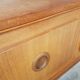 Vtg Mid Century Sideboard Danish Scandinavian Design Media Credenza Retro