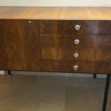 Roche Bobois sideboard designed by Alain Richard in rosewood, France 1960