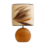 Vintage wooden lamp 1960