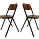 Set of four chairs 1960 Netherlands