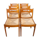 Series of six Scandinavian chairs