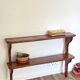 VINTAGE Solid Oak SHELF