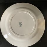 Round iron earth dish