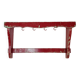 Etagère murale en bois rouge grenat