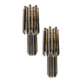 Murano Glass Prism Sconces Set of 2