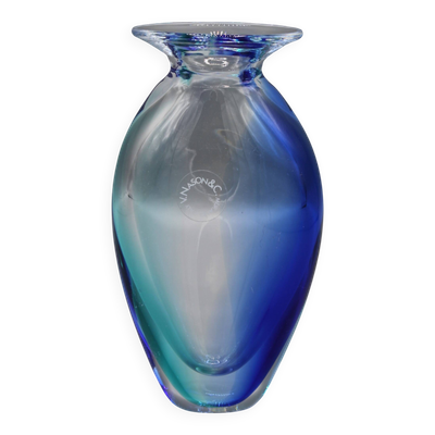Vase en verre de murano vincenzo nason - italy sommerso