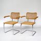 Paire de chaises Marcel Breuer B64 Cesca
