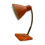 Orange articulated lamp aluminor