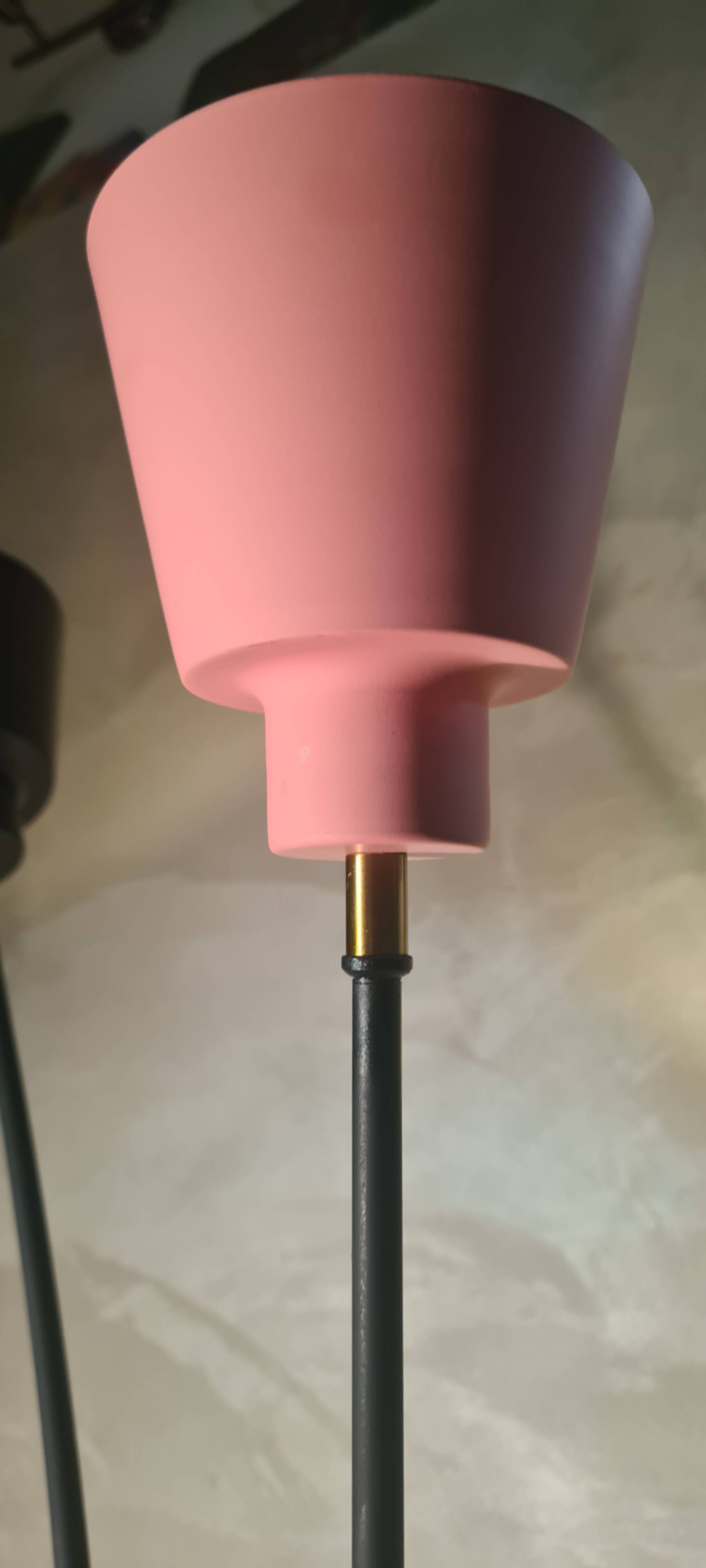 vintage floor lamp 1950 to 70 restored original electrics 158x62