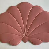 Pair of 1970 Tiffany lotus placemat in plastic