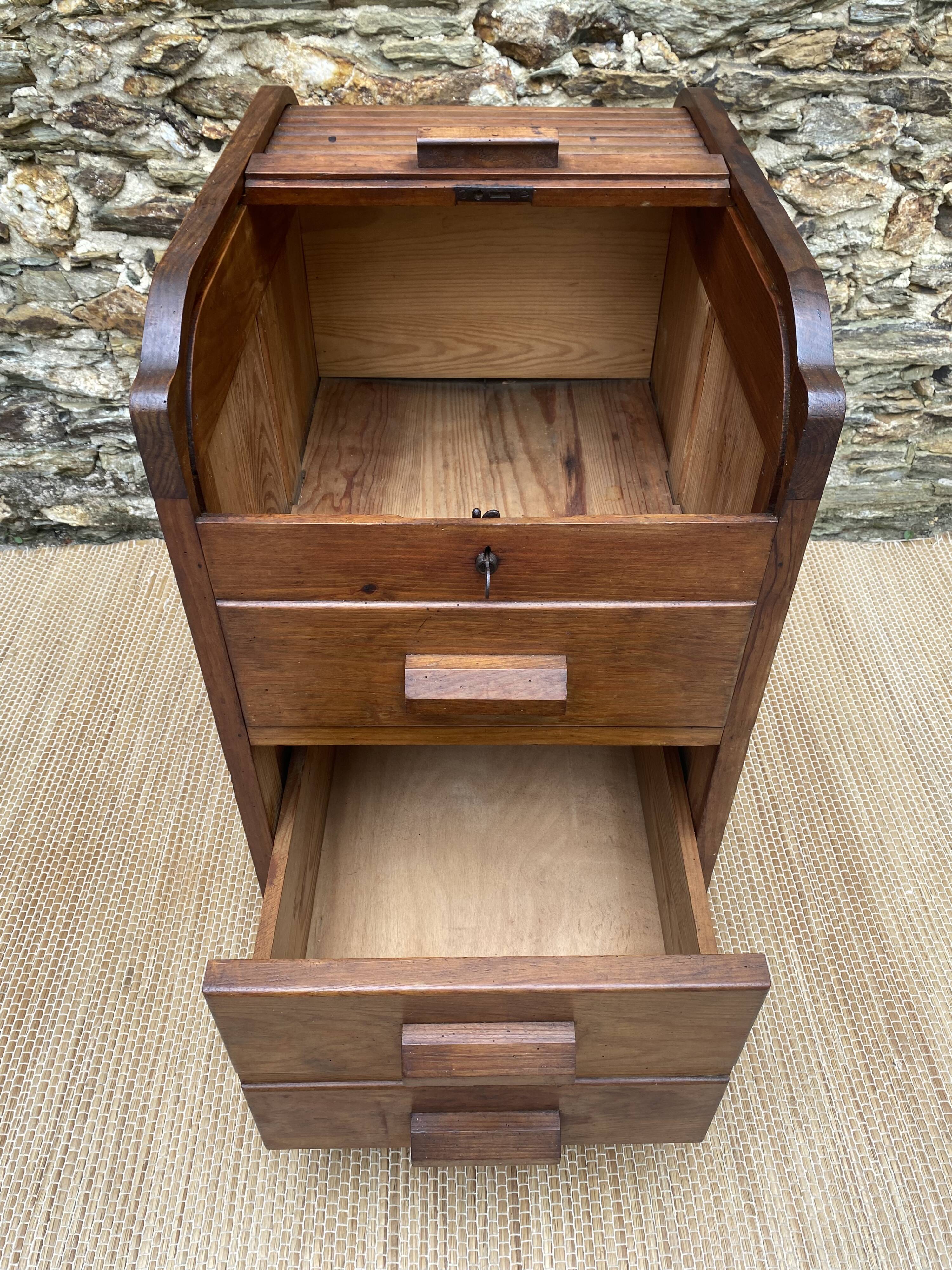 Office furniture, wooden sliding-door filing cabinet