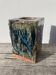 Glazed stoneware potter's vase