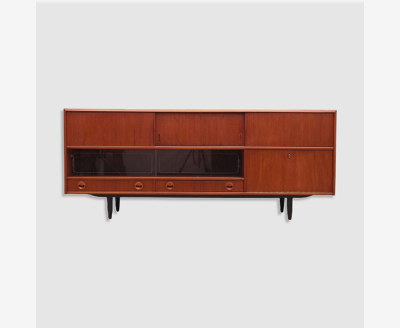 Endilade en teck, design danois, années 1970, Danemark