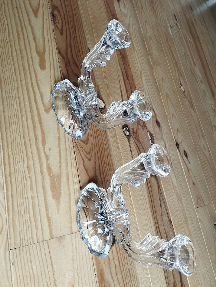 Pair of vintage candlesticks