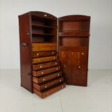 Starbay nautical steamer trunk campaign desk – 20th century