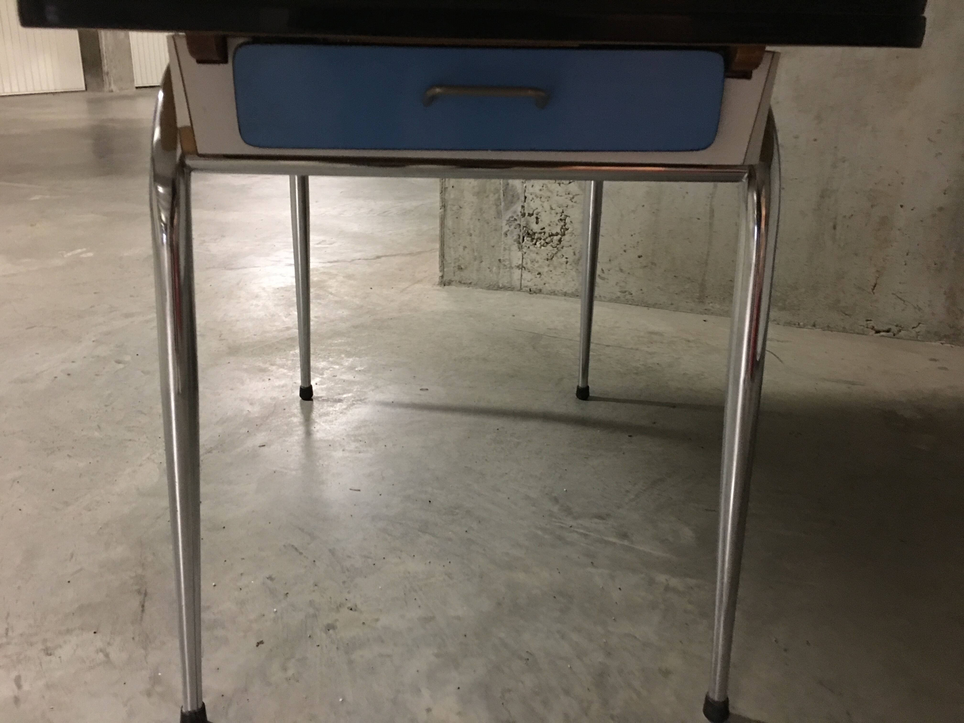 Table en formica années 60