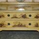 Vintage Chinoiserie Commode with Edwardian Style Mirror