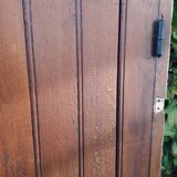 Double entrance door 227x142.2cm oak multi-point lock and its frame
