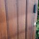 Double entrance door 227x142.2cm oak multi-point lock and frame