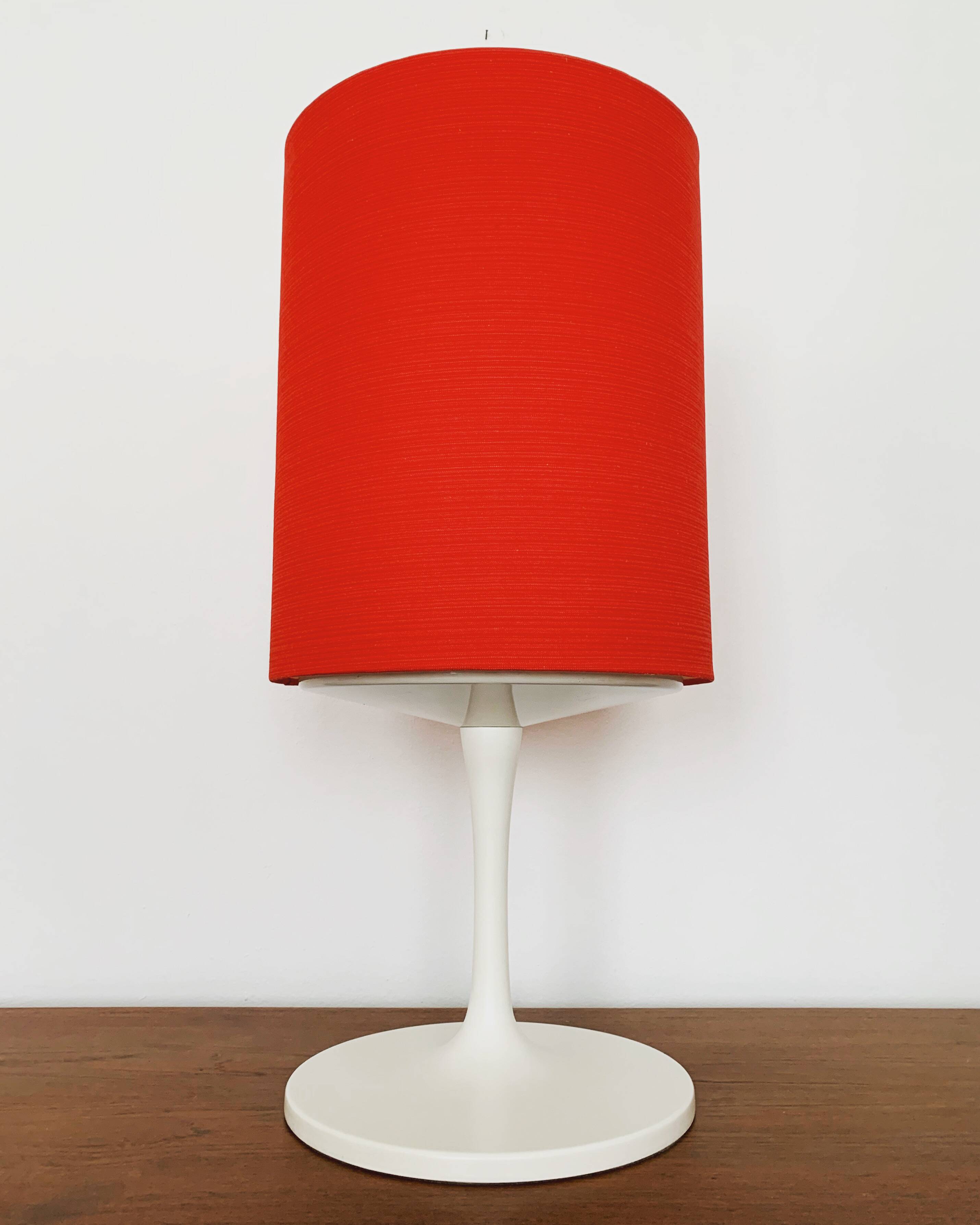 Large 1970s Table Lamp by Staff