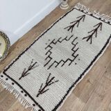 Handcrafted Moroccan Berber Rug 133 X 70 CM